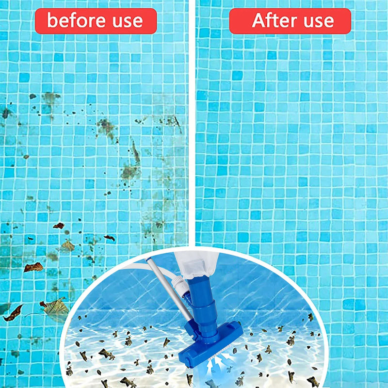 Piscina ferramenta de limpeza a vácuo lagoa jato aspirador subaquático cabeça da escova piscina limpeza net acessórios da piscina ue/eua plug