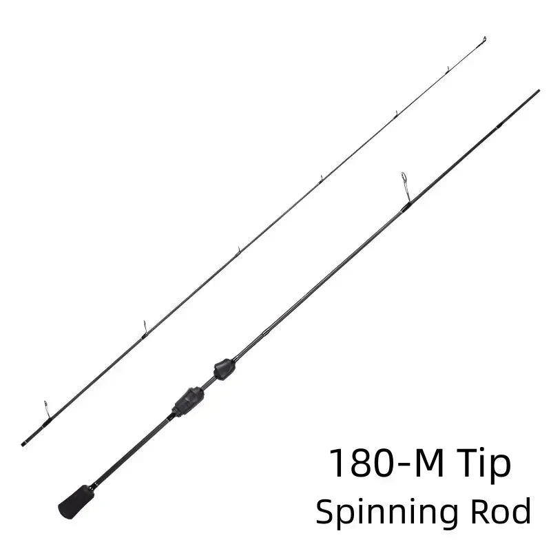 Mavllos linha resoluta 7-17lb vara de fundição de pesca de baixo isca 7-21g 30t carbono m ponta 1.8m ligth truta vara de fiação de pesca