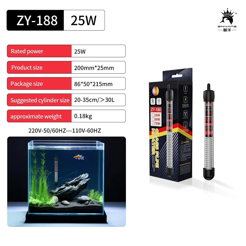 110v 220v temperatura ajustável termostato haste de aquecimento 25w 300 controle de temperatura constante aquário tanque de peixes aquecimento de água