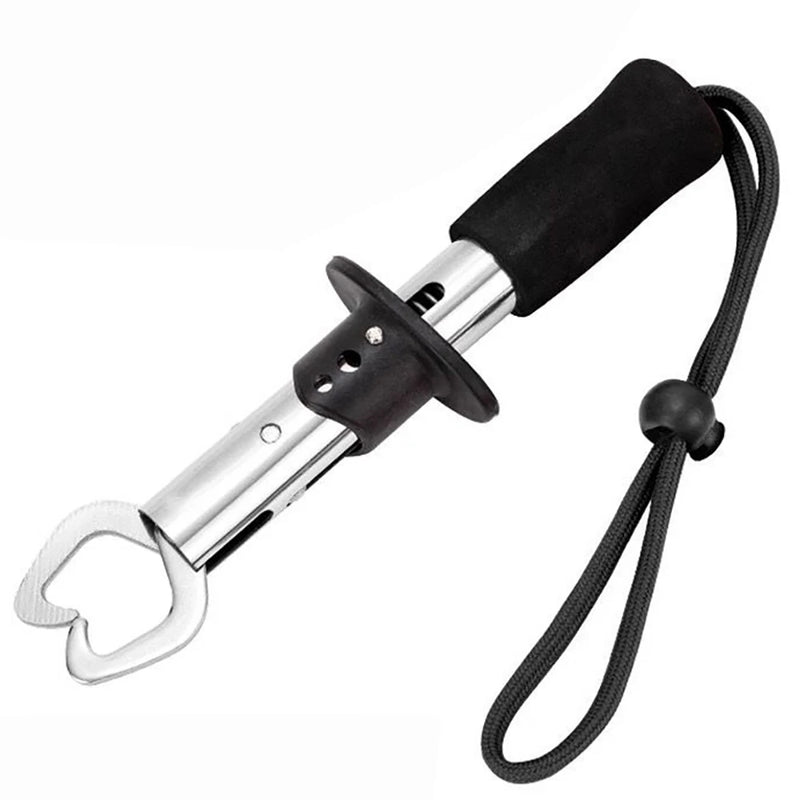 Alicador de isca em aço inoxidável, conjunto controlador de peixe, multifuncional, girando, fundição, grabber labial, equipamento de pesca, 21 cm, 17cm