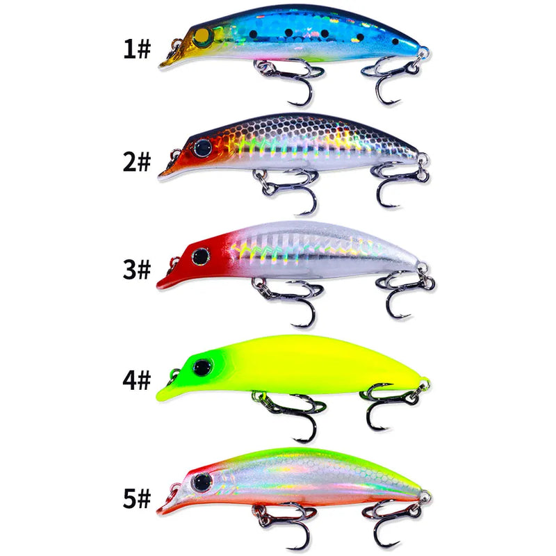 Isca de pesca de peixinho 7.4g 7.9cm jerkbait afundando água completa acessórios de pesca carpa pique baixo peixe leurre isca pesca artificial