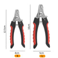 Cortador de unhas profissional para animais de estimação, aço inoxidável, aparador de unhas para cães e gatos, economia de trabalho, conveniente, suprimentos para tosa de cães