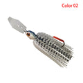 Mycena 7g/9g/11g/14g/21g isca de pesca vibração spinner isca lâmina gabarito dançarino buzzbait wobbler chatterbait para o peixe pique baixo