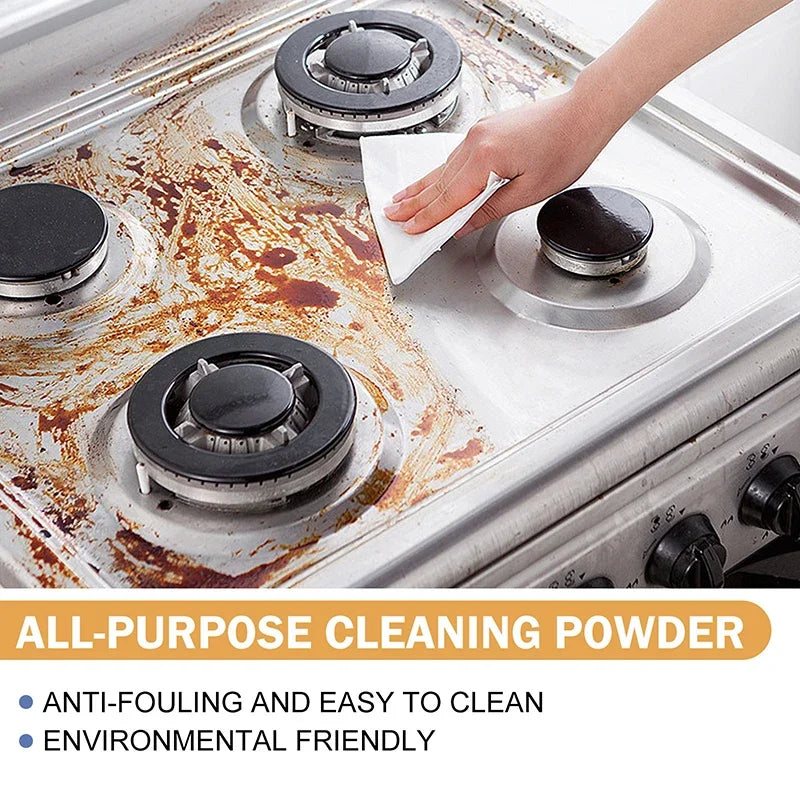 Limpador de cozinha poderoso, uma segunda limpeza, remove eficazmente manchas de cozinha, sapato esportivo, pó de clareamento, limpeza multiuso
