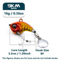 Iscas de pesca vib crankbait iscas 9 ~ 16g colheres de pesca iscas spinner lâmina afundando iscas baixo pesca jigs isca de pesca enfrentar