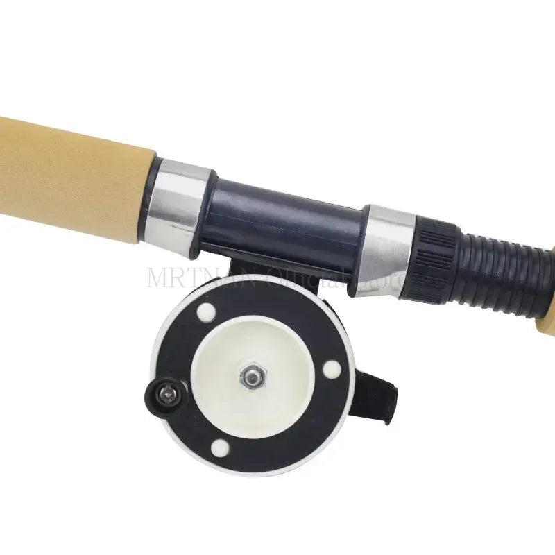 Mini pesca telescópica portátil Rod, anti Rod de Giro do deslizamento, mar Polo, curso, 60cm, 80cm, 100cm