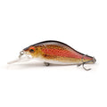 Trehoook 4g/11g/22g preto minnow wobblers pique isca de pesca artificial duro swimbait mini crankbaits equipamento de pesca iscas