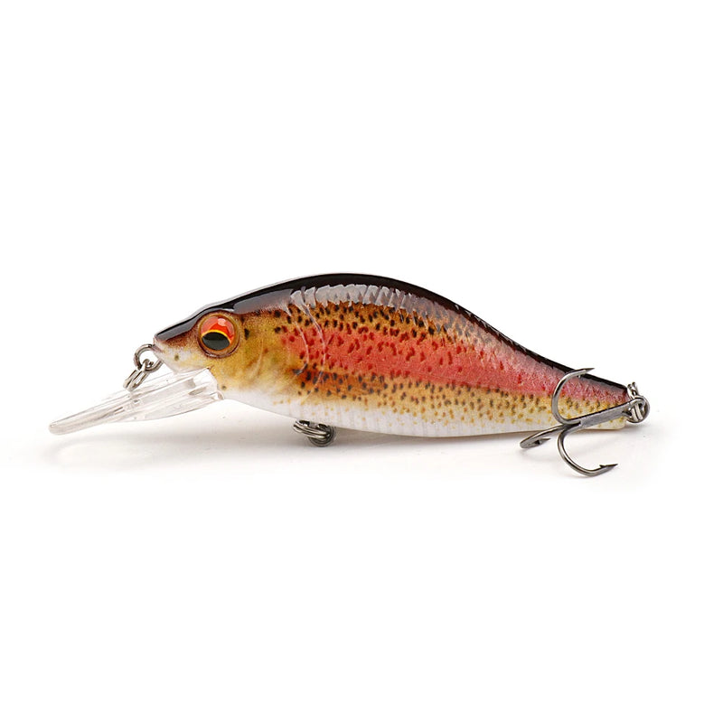 Trehoook 4g/11g/22g preto minnow wobblers pique isca de pesca artificial duro swimbait mini crankbaits equipamento de pesca iscas