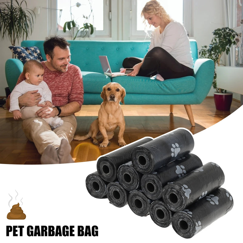 30 rolo sacos de cocô de cão descartáveis sacos de resíduos de animais de estimação sacos de resíduos de cão design cocô de animal de estimação limpo pegar saco de osso dispensador ferramentas