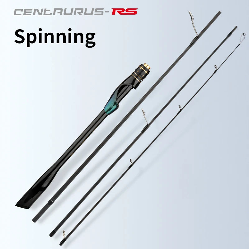 CEMREO Vara de viagem giratória fundição vara de pesca de carbono vara de pesca multiseção boa qualidade modelo de equipamento de pesca: RS-P