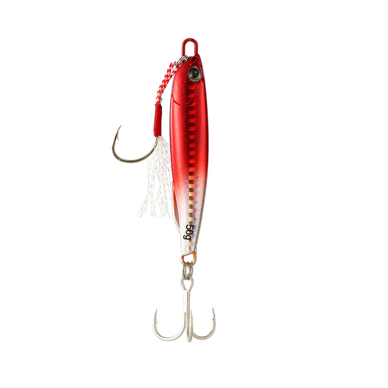 Colher japonesa do gabarito do metal do molde, Fundição Shore, Jigging Fish, Isca de pesca do robalo, Equipamento artificial da isca, 10g, 15g, 20g, 30g, 40g, 50g, 2021