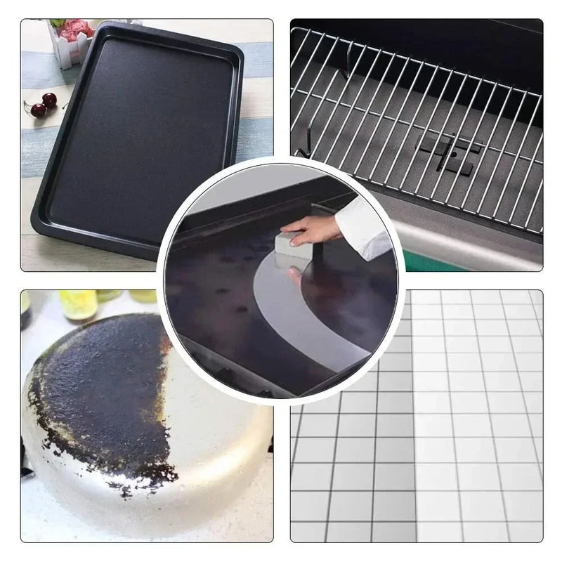 Bloco de tijolo para limpeza de churrasqueira, 4 unidades, rack de pedra para limpeza de churrasco, limpador de graxa, ferramenta para churrasco, limpador de escova de limpeza de manchas de óleo