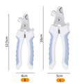 Cortador de unhas profissional para animais de estimação, aço inoxidável, aparador de unhas para cães e gatos, economia de trabalho, conveniente, suprimentos para tosa de cães