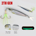 Tolu 2024 novo 3d impresso rápido afundando metal gabarito isca 20g 30g 40g 60g 80g água salgada costa fundição isca de pesca vertical metal gabarito