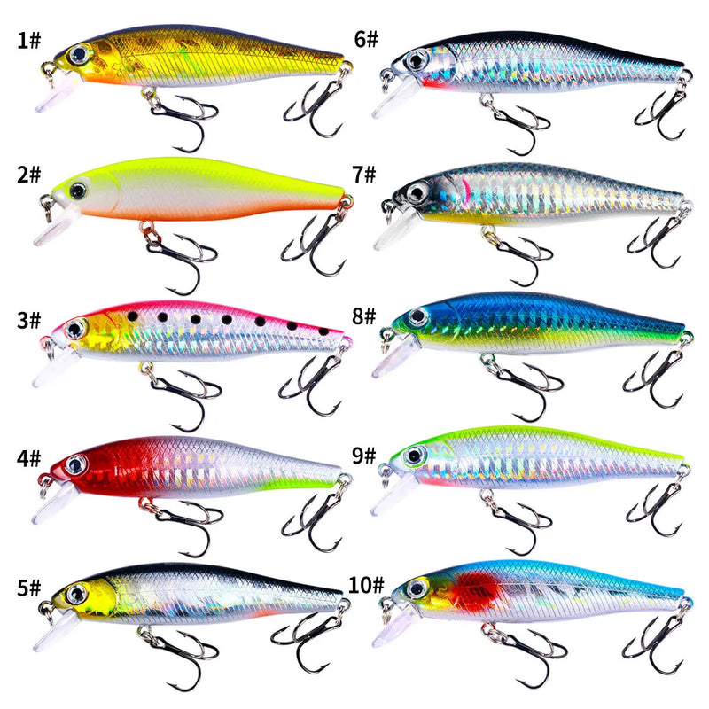 Minnow manivela wobbler jerkbait isca de pesca 8.8cm 9g isca artificial carkbait swimbait enfrentar para baixo pique carpa