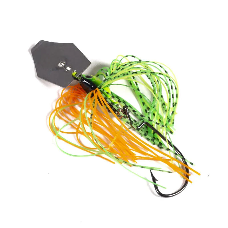 6 pçs/set chatterbait iscas de pesca kit spinner isca de pesca weedless buzzbait wobbler pesca crankbait para baixo pique swimbait