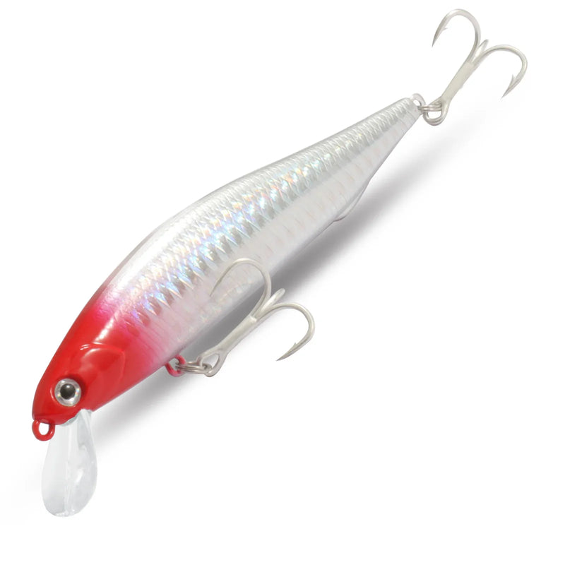 Afundando minow 5-14g jerkbait isca de pesca profissional sistema de equilíbrio de gravidade fundido isca profunda manivela wobbler pesca swimbait pesca