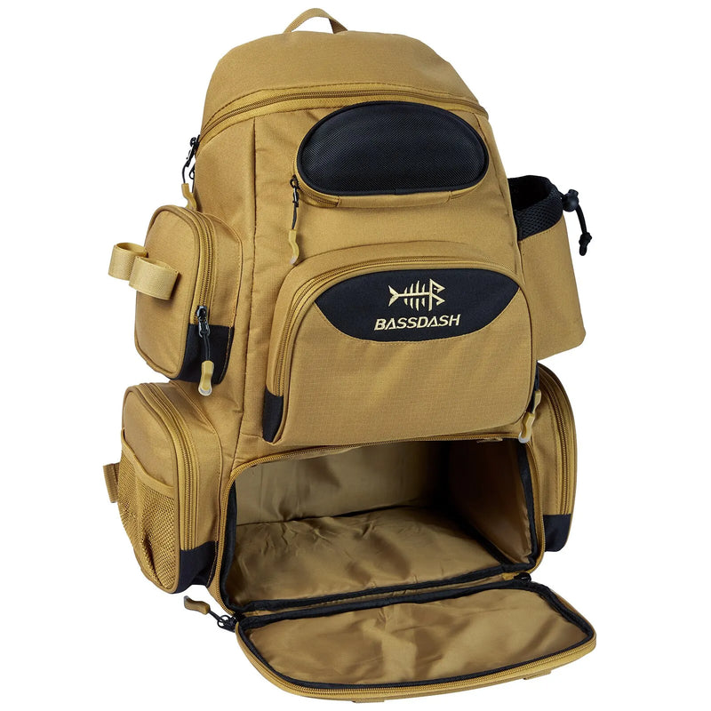 Bassdash Saco De Pesca Combater Mochila Leve Tático Combater Caixa Multifuncional