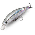 Suspensão minnow 10g 13g isca de pesca impulso magnético jerkbait manivela pesca carpa popper mar pique swimbait wobbler isca artificial