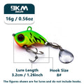 Iscas de pesca vib crankbait iscas 9 ~ 16g colheres de pesca iscas spinner lâmina afundando iscas baixo pesca jigs isca de pesca enfrentar
