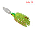 Mycena 7g/9g/11g/14g/21g isca de pesca vibração spinner isca lâmina gabarito dançarino buzzbait wobbler chatterbait para o peixe pique baixo