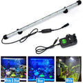 18-48cm led luzes do aquário à prova dwaterproof água luz do tanque de peixes pode ser escurecido lâmpada submersível com temporizador ligar/desligar automático decoração subaquática 3 modos