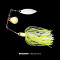 Bazooka 15g 18g spinnerbait isca de pesca fio isca metal spinner buzzbait swimbait gancho peche jig kit saia para baixo pique inverno