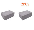 Bloco de tijolo para limpeza de churrasqueira, 4 unidades, rack de pedra para limpeza de churrasco, limpador de graxa, ferramenta para churrasco, limpador de escova de limpeza de manchas de óleo