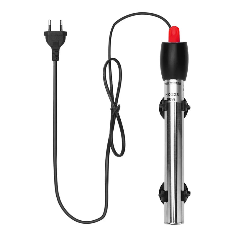Haste de aquecimento de aço inoxidável, haste de aquecimento para aquário, tanque de peixes, controle automático de temperatura constante