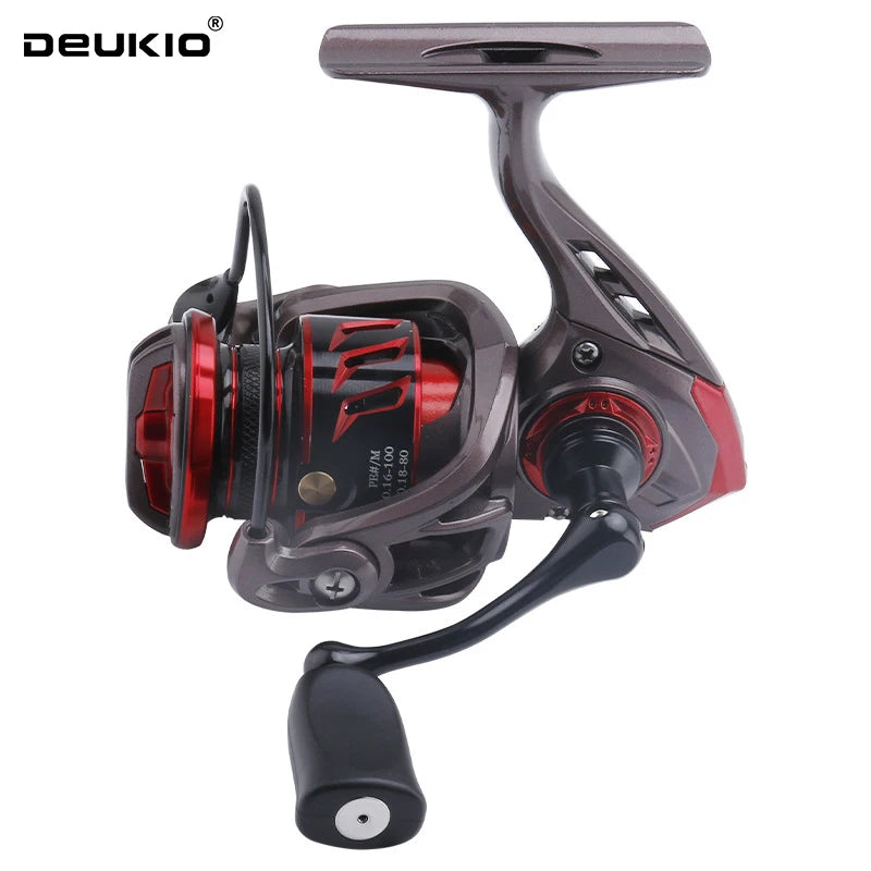 Deukio 2024 novo inovador resistência à água molinete 4 + 1bb 4.5kg potência máxima de arrasto 5.2:1 carretel de pesca de água doce