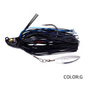 13.5g spinner isca baixo gabarito chatter isca de pesca kit wobblers para baixo equipamento de pesca colher de pesca