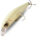Afundando minnow 19g flutuante jerkbait 15g isca de pesca ganchos agudos swimbait pesca popper enfrentar wobbler manivela isca artificial