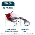 Iscas de pesca vib crankbait iscas 9 ~ 16g colheres de pesca iscas spinner lâmina afundando iscas baixo pesca jigs isca de pesca enfrentar