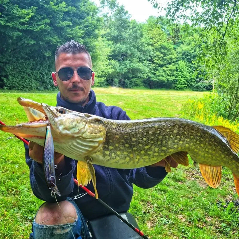 Afundando minnow 19g flutuante jerkbait 15g isca de pesca ganchos agudos swimbait pesca popper enfrentar wobbler manivela isca artificial
