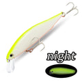 Afundando minow 5-14g jerkbait isca de pesca profissional sistema de equilíbrio de gravidade fundido isca profunda manivela wobbler pesca swimbait pesca