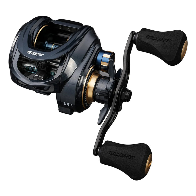 Baitcasting Reel Corpo De Metal 15KG Max Arraste 8 + 1 Rolamentos Quadro De Alumínio De Água Doce Água Salgada Carretel De Pesca