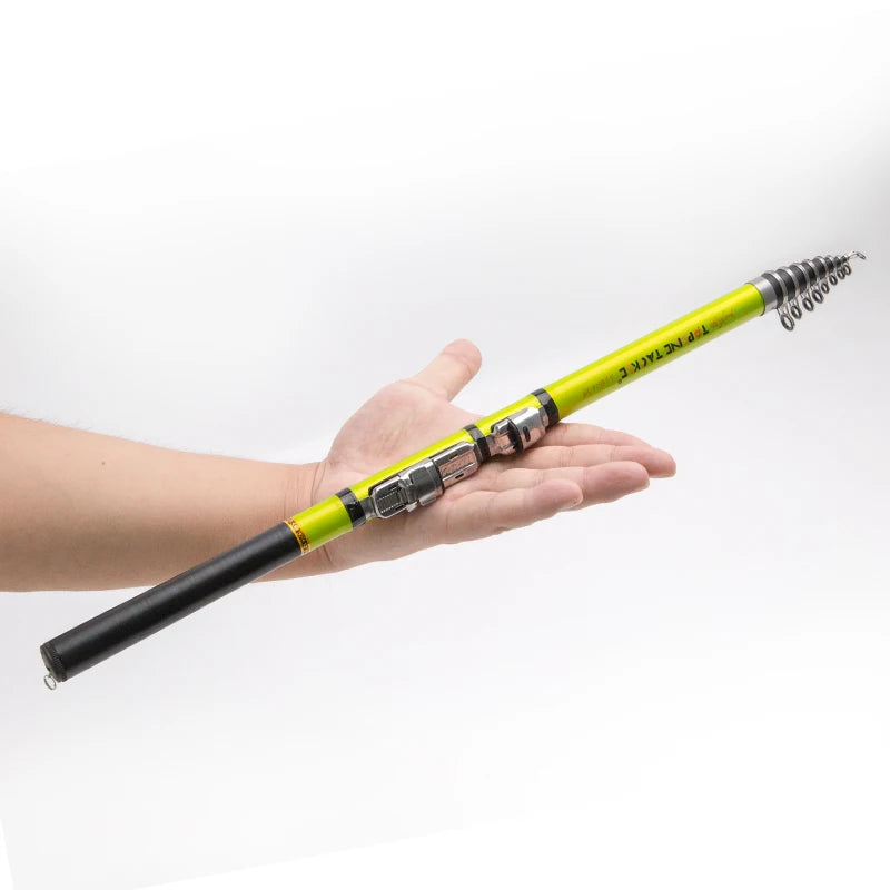 Telescópica Rocha Pesca Rod 3.0M Spinning Fly Carp Alimentador De Fibra De Carbono Mini Viagem Ultra Light Fly Pesca Rod Pesca