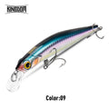 Reino kingart afundando minnow iscas de pesca 6g 9g 14g 18.6g jerkbaits boa ação wobblers fr silêncio iscas duras robalo