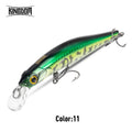 Reino kingart afundando minnow iscas de pesca 6g 9g 14g 18.6g jerkbaits boa ação wobblers fr silêncio iscas duras robalo