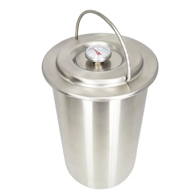 Máquina de fazer imprensa de presunto de aço inoxidável 304 com termômetro, ferramentas de cozinha de aves de carne