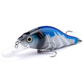 GOBASS 50/70/90mm Crankbait Isca De Pesca Preto Minnow Spinning Iscas Para Pesca Flutuante Wobbler Para Pique Japão Isca Artificial