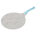 7/4 copos frigideira café da manhã fabricante cozinhar ovo pan antiaderente panqueca bife pan engrossado mini panquecas fabricante para crianças