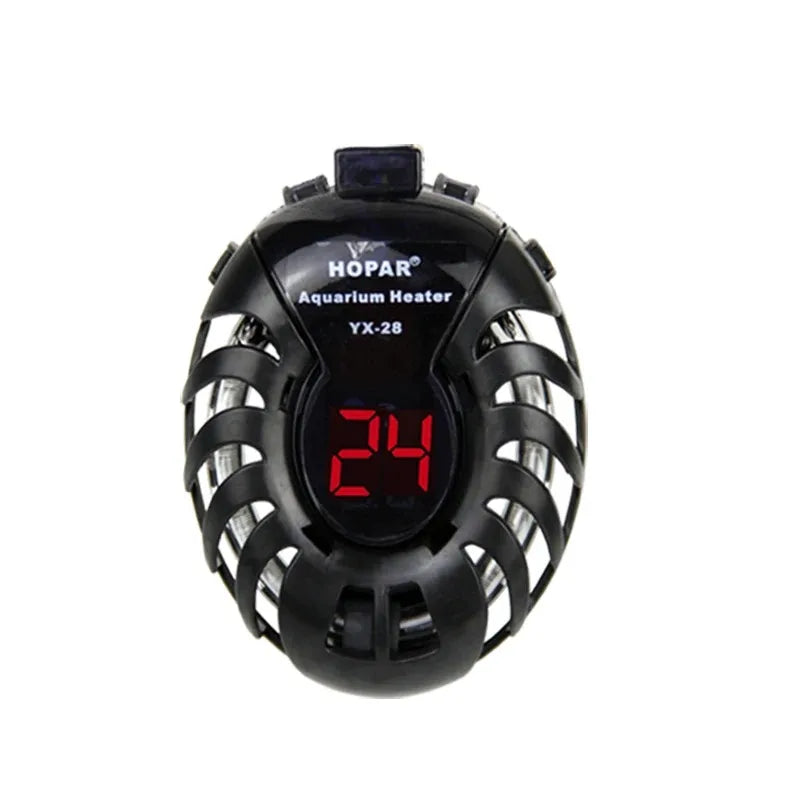 Mini Aquecedor De Tanque De Peixes Pequeno, Display Digital LED, Temperatura Automática, Aquecimento à Prova De Explosão, Baixo Nível De Água, Tanque De Tartaruga