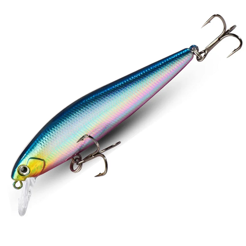 Afundando minow 5-14g jerkbait isca de pesca profissional sistema de equilíbrio de gravidade fundido isca profunda manivela wobbler pesca swimbait pesca