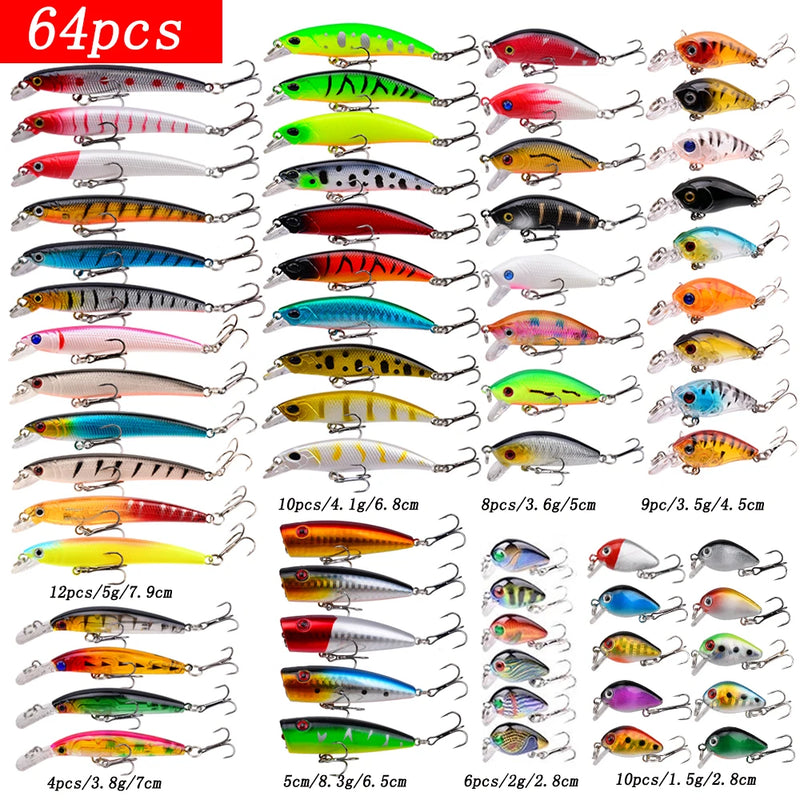 Conjunto de isca de pesca isca dura mini minnow flutuante balanço crankbait louco wobblers artificial biônico manivela iscas