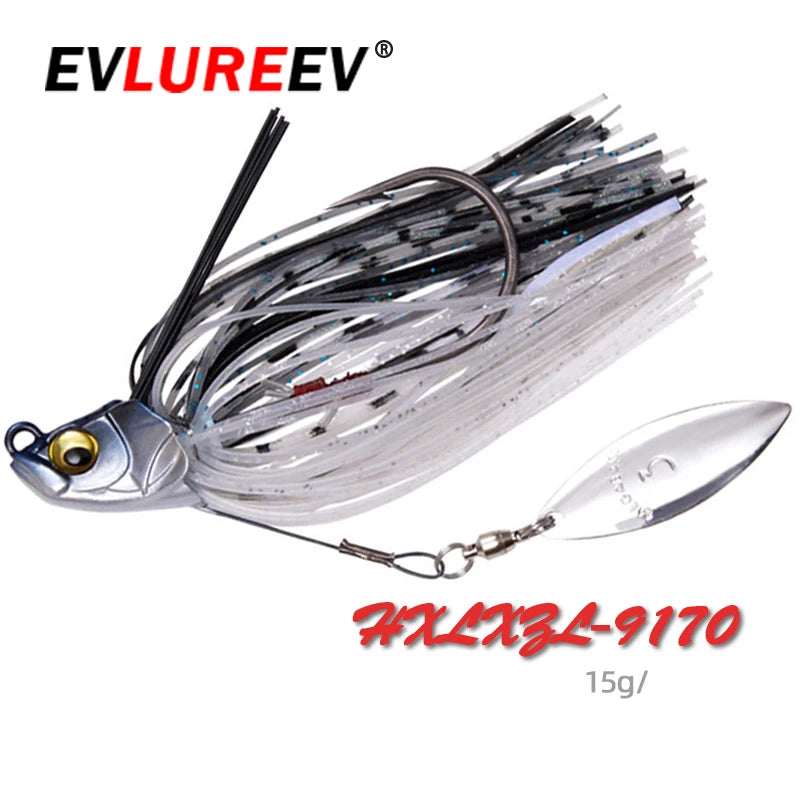 13.5g spinner isca baixo gabarito chatter isca de pesca kit wobblers para baixo equipamento de pesca colher de pesca