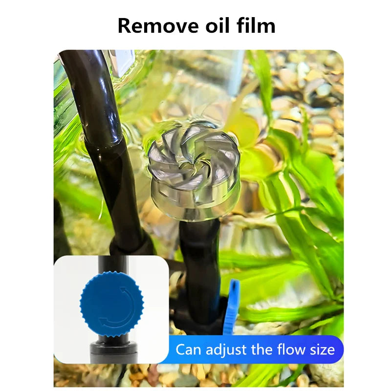 Sistema De Filtração De Tanque De Peixes De Aquário Silencioso, máquina Integrada De Oxigenação, purificação De água, montado Na Parede, 220V