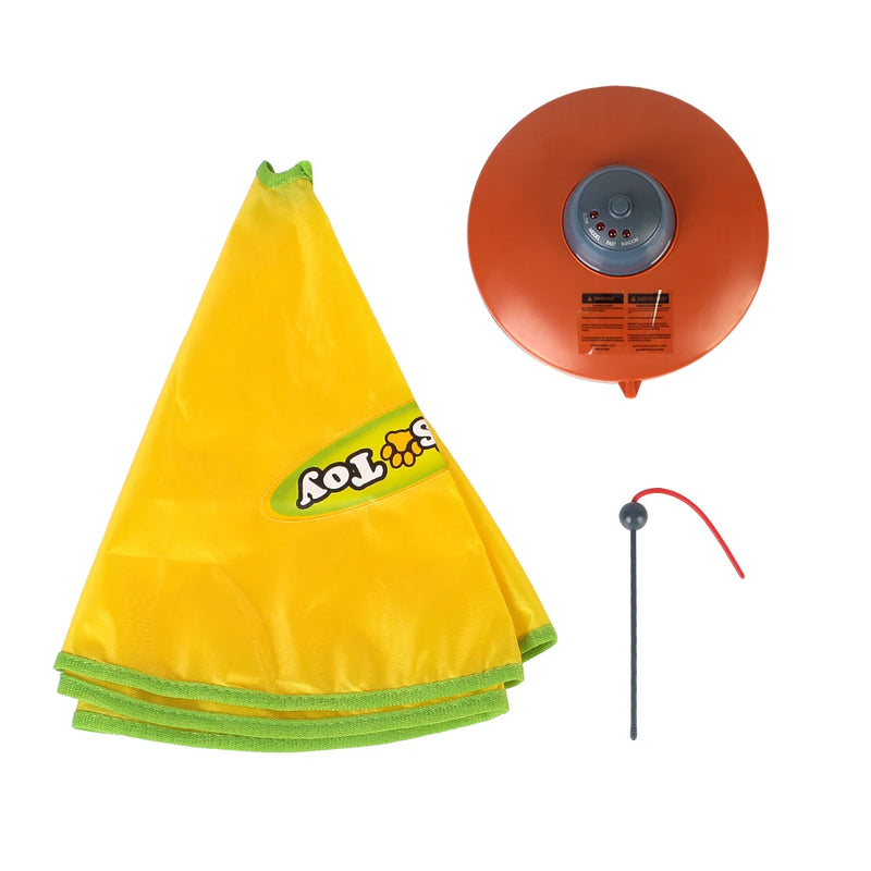 4 velocidades movimento undercover mouse tecido movendo pena brinquedo interativo para animais de estimação para gato kitty placa de brinquedo elétrico automático para gato