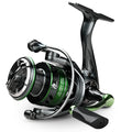 Meredith virgo série rolamento de aço inoxidável molinete de pesca 14kg arruela máxima arrastar 7 + 1bbs 6.2:1 relação alta velocidade