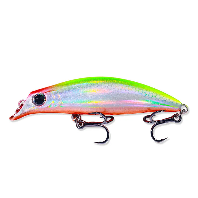 Isca de pesca de peixinho 7.4g 7.9cm jerkbait afundando água completa acessórios de pesca carpa pique baixo peixe leurre isca pesca artificial